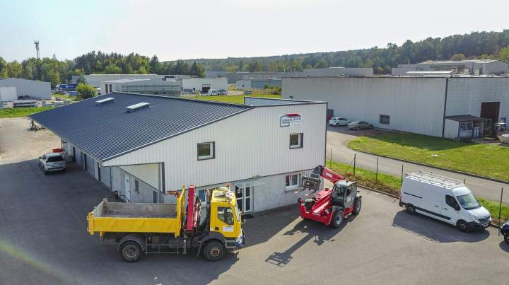 Chantier bâtiment industriel Épinal